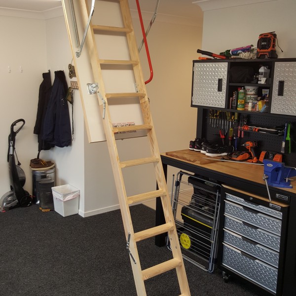 attic stairs
